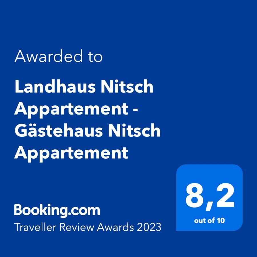 Landhaus Nitsch Appartement - Gaestehaus Nitsch Appartement Prinzendorf an Der Zaya Dış mekan fotoğraf
